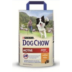 Dog Chow (Дог Чау) Adult Active Chicken для дорослих активних собак з куркою 14 кг